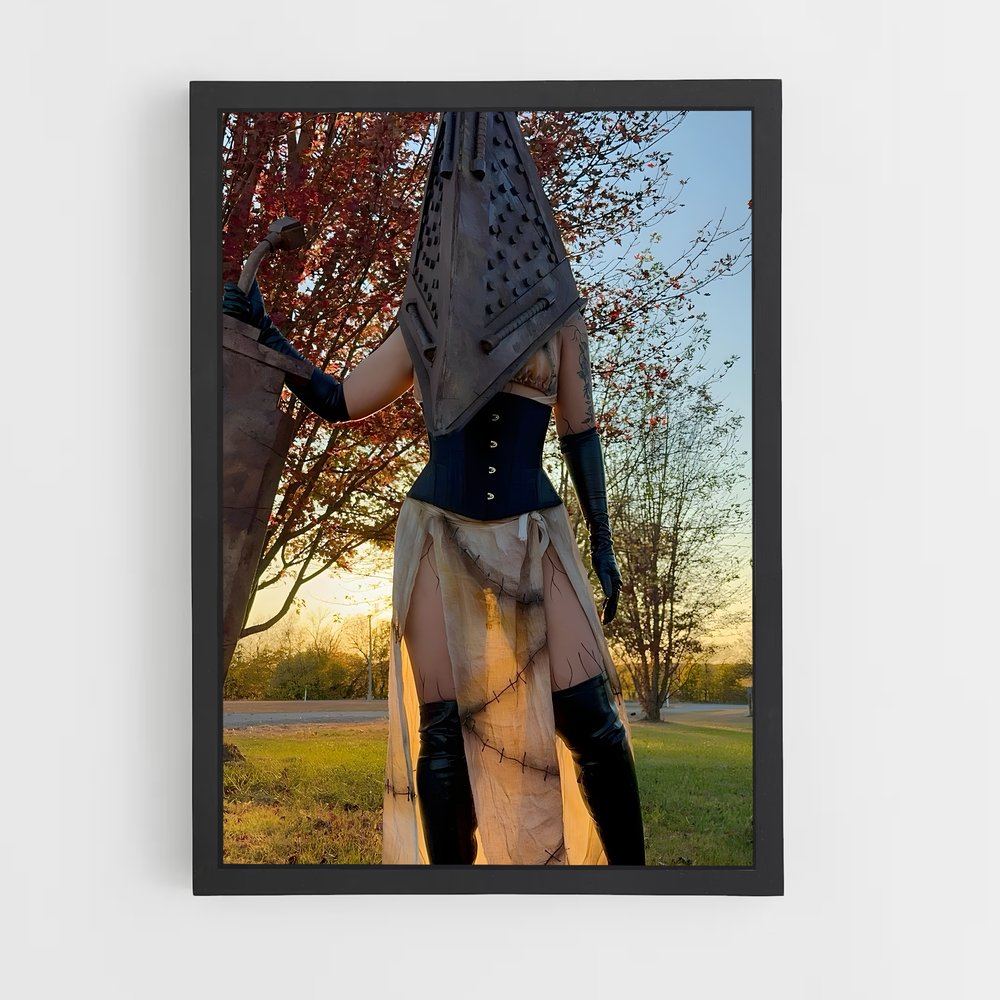 Poster Échos de l'Outre-Monde – affiche Silent hill (vue 2)